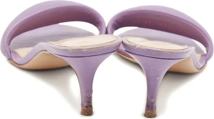 Pre Owned 55mm Patent Leather Sandals - Image 3