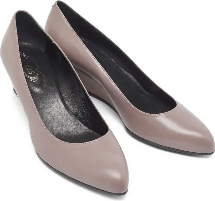Pre-Owned 55mm Wedge-Heel Pumps - Image 2