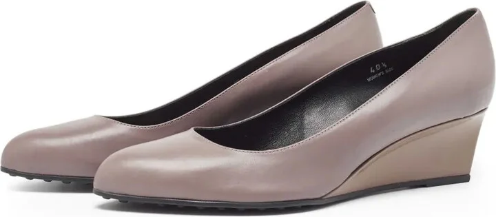 Pre-Owned 55mm Wedge-Heel Pumps - Image 3