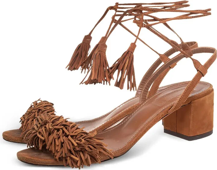 pre-owned 55mm Wild Thing sandals - Image 2