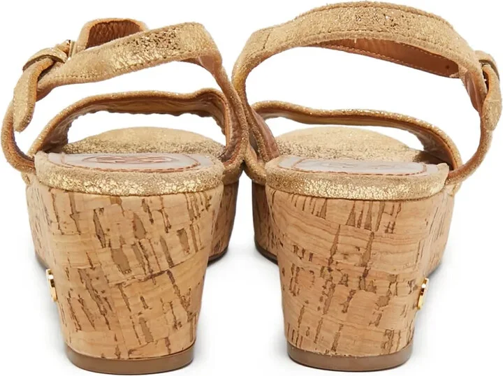 pre-owned 60mm Abena platform wedge sandals - Image 4
