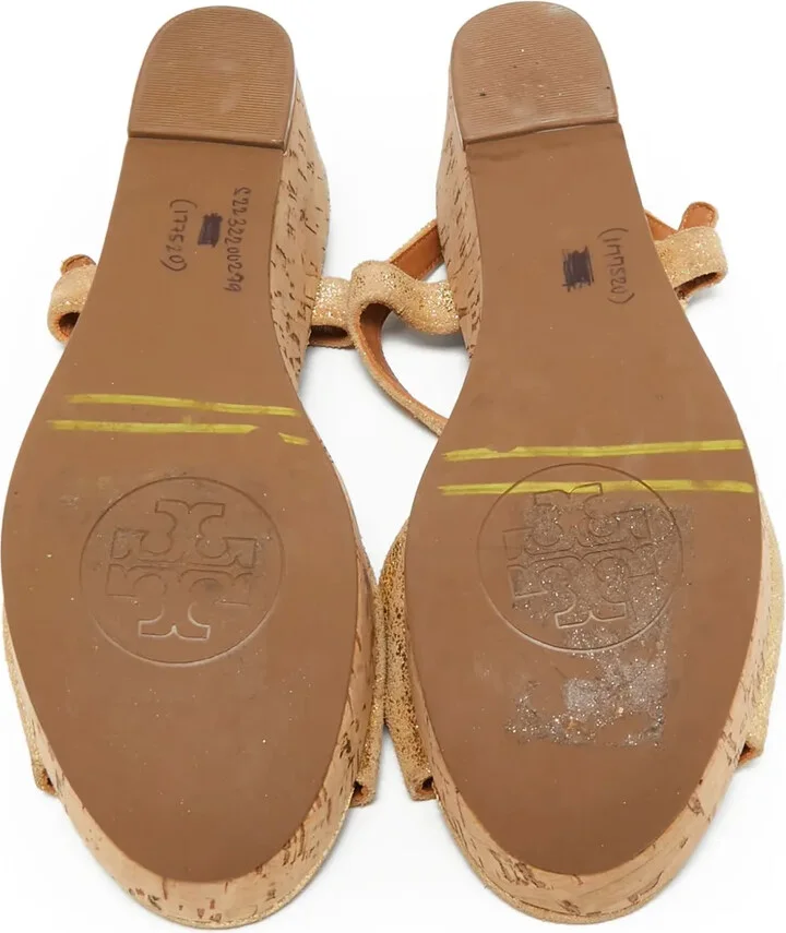 pre-owned 60mm Abena platform wedge sandals - Image 5