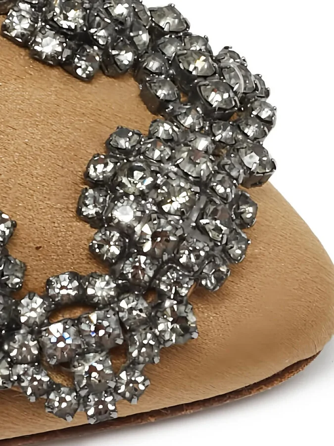 pre-owned 60mm Hangisi embellished pumps - Image 5