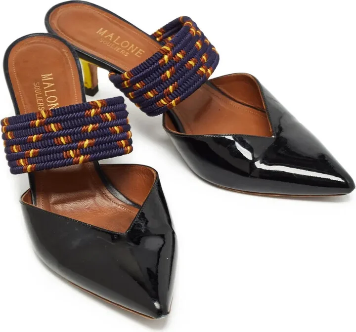 pre-owned 60mm Maisie pointed-toe mules - Image 2