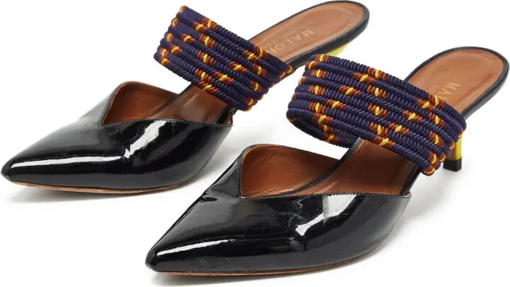 pre-owned 60mm Maisie pointed-toe mules - Image 3