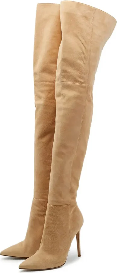Pre-Owned 60mm Over-The-Knee Stiletto Boots - Image 2