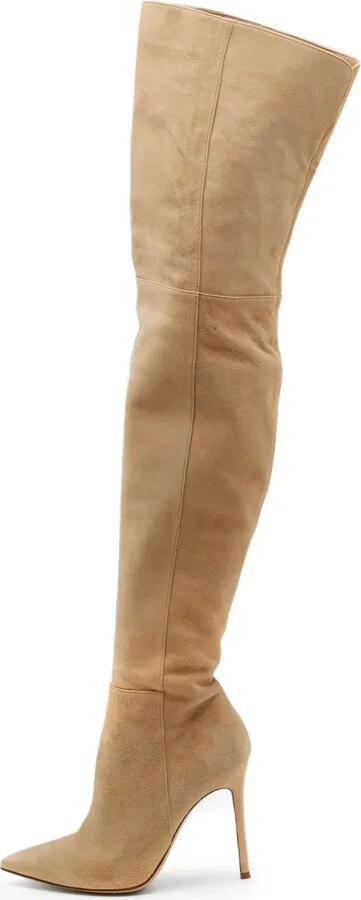 Pre-Owned 60mm Over-The-Knee Stiletto Boots