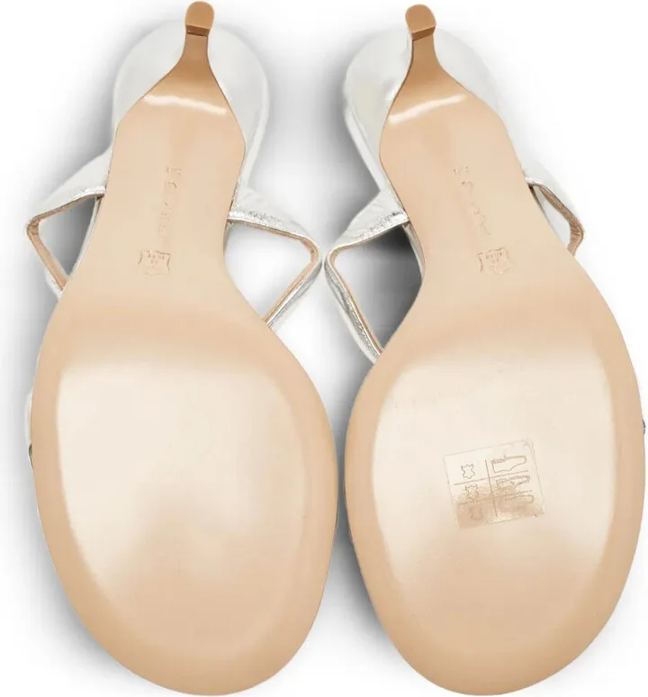 pre-owned 60mm Wavy heeled sandals - Image 4