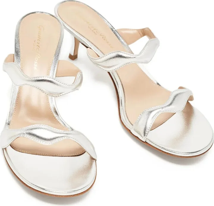 pre-owned 60mm Wavy heeled sandals - Image 5