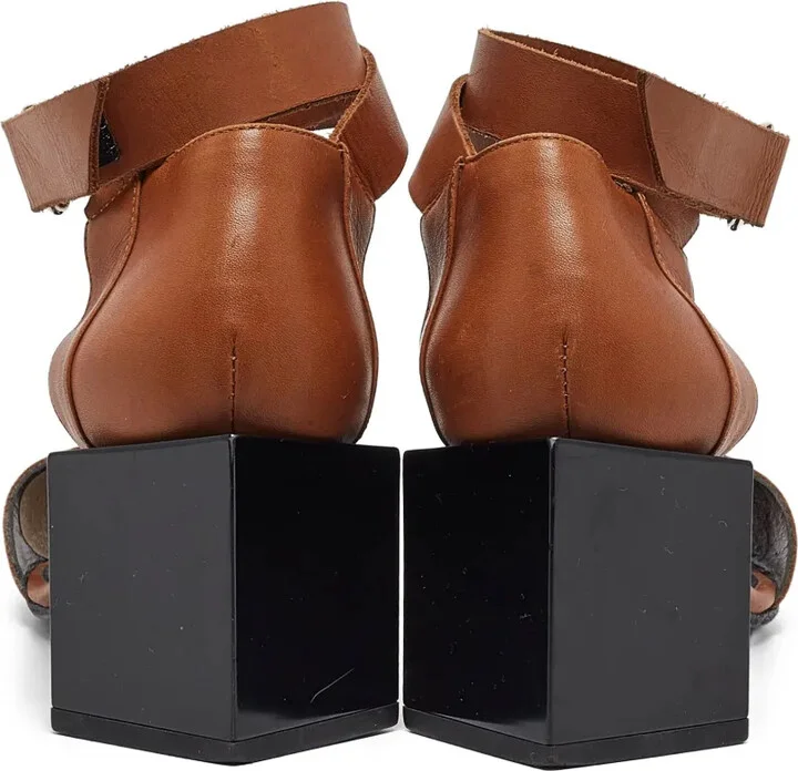 Pre-Owned 65mm Block-Heel Sandals - Image 4