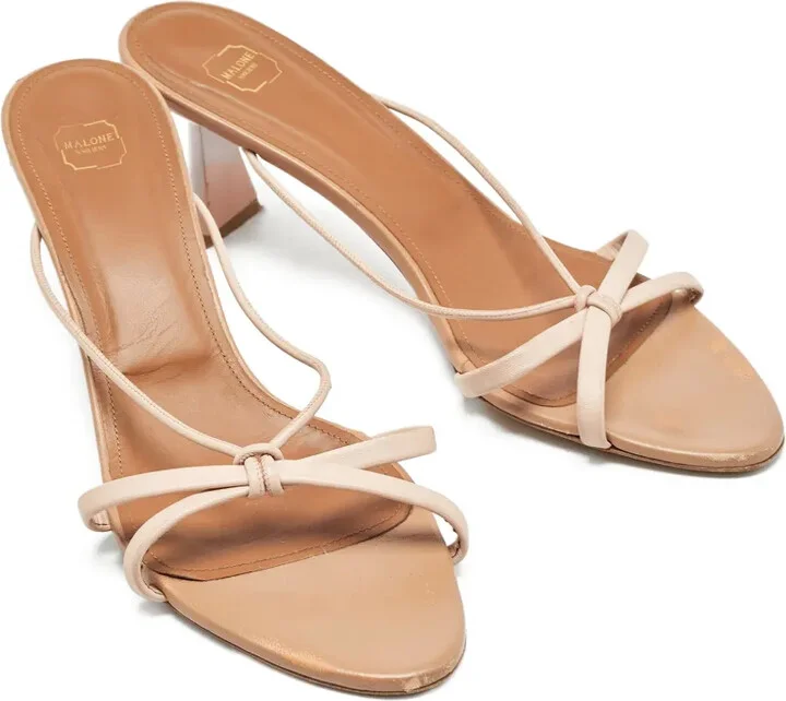 Pre-Owned 70mm Knot-Embellished Sandals - Image 2