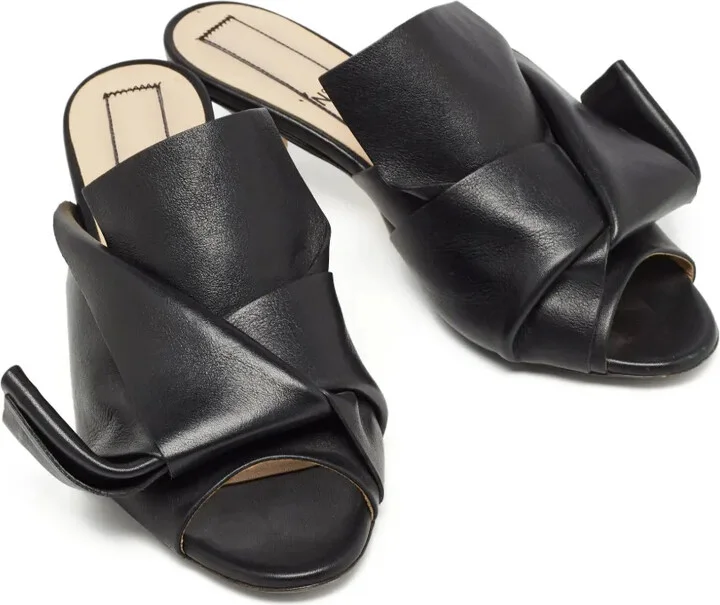 Pre-owned 70mm knotted sandals - Image 2