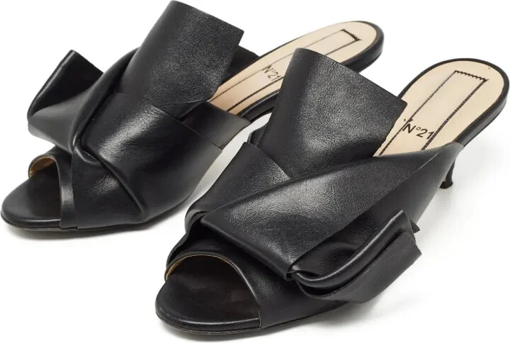Pre-owned 70mm knotted sandals - Image 4