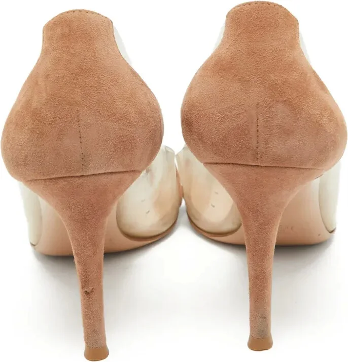 pre-owned 70mm Plexi pointed-toe pumps - Image 3