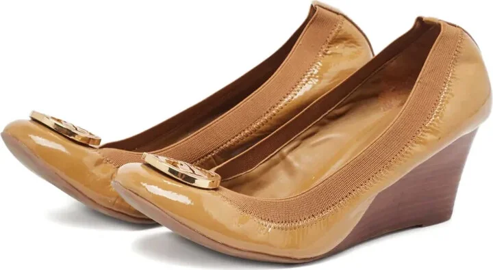 Pre-owned 70mm wedge pumps - Image 2
