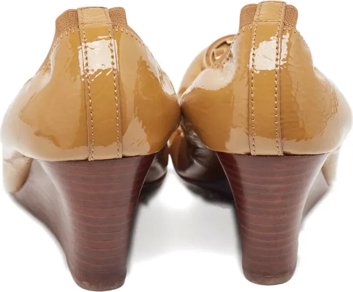 Pre-owned 70mm wedge pumps - Image 3