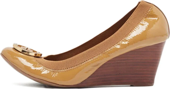 Pre-owned 70mm wedge pumps