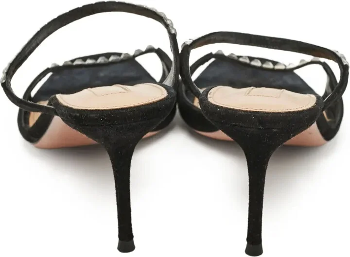 pre-owned 75mm Diamante crystal-embellished sandals - Image 5