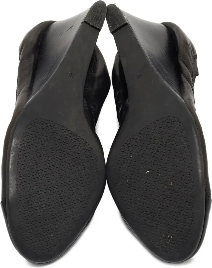 pre-owned 75mm Jolie wedge pumps - Image 5