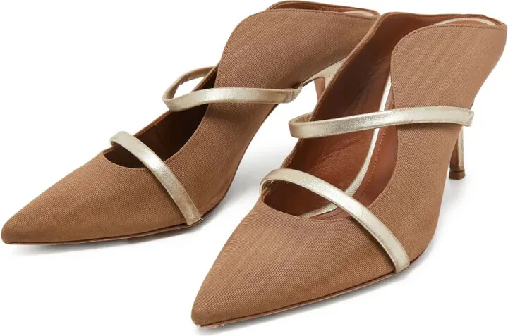 pre-owned 80mm Maureen pointed-toe mules - Image 2