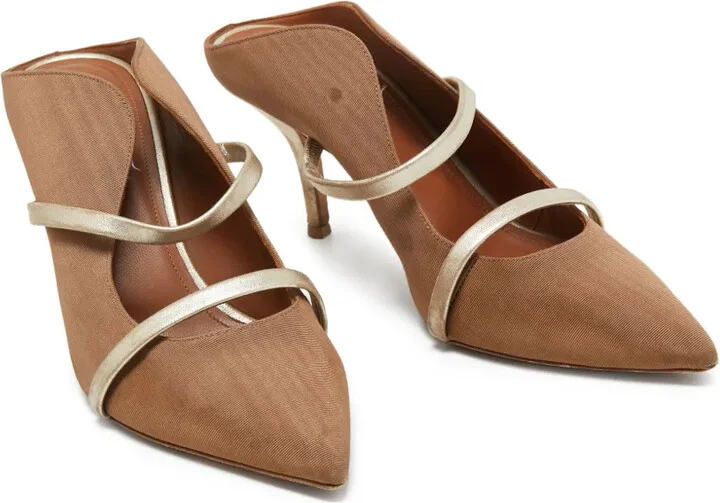 pre-owned 80mm Maureen pointed-toe mules - Image 3