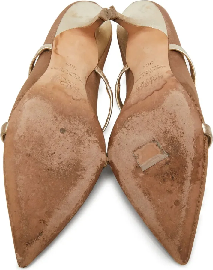 pre-owned 80mm Maureen pointed-toe mules - Image 5