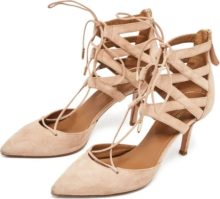 pre-owned 85mm Belgravia pumps - Image 2