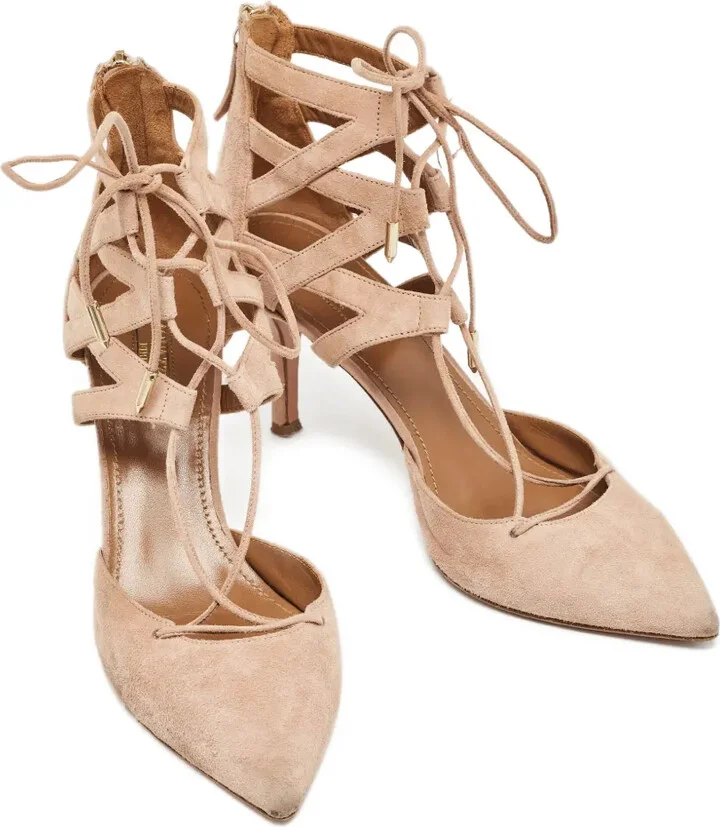 pre-owned 85mm Belgravia pumps - Image 4