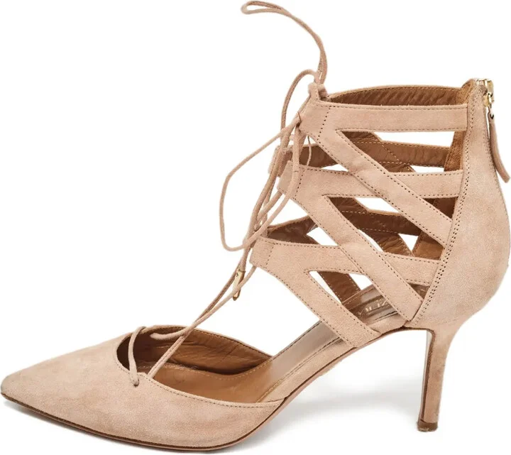 pre-owned 85mm Belgravia pumps
