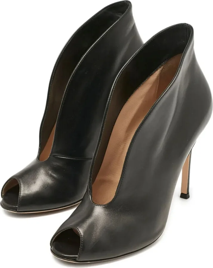 Pre-Owned 85mm Peep-Toe Pumps - Image 2