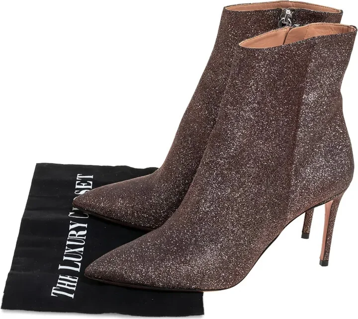 Pre-Owned 85mm Side-Zip Booties - Image 5