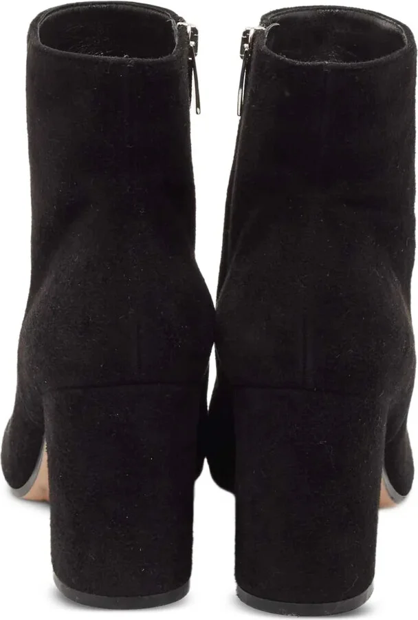 Pre-owned 85mm suede boots - Image 4