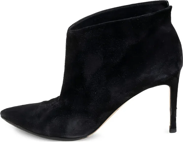 pre-owned 85mm Vania pointed-toe ankle boots