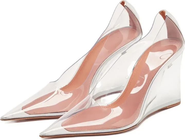 pre-owned 90mm Ane Glass pumps - Image 2