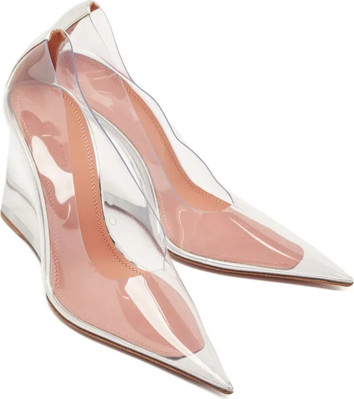pre-owned 90mm Ane Glass pumps - Image 3