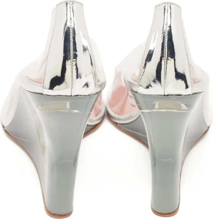 pre-owned 90mm Ane Glass pumps - Image 4