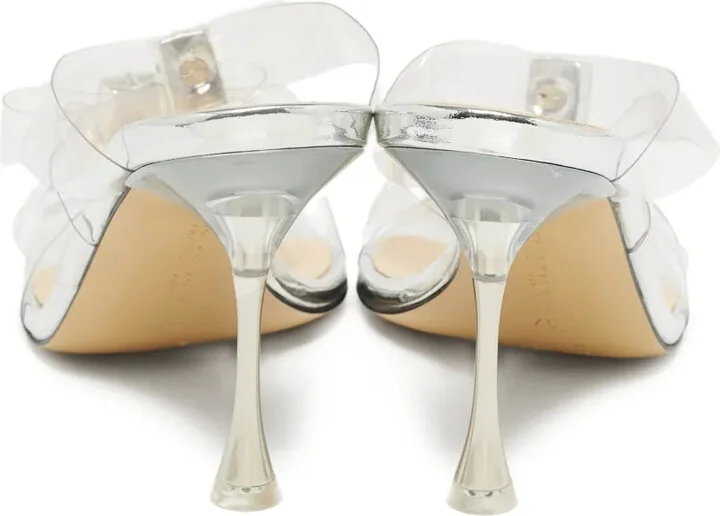 Pre-Owned 90mm Clear-Straps Sandals - Image 3