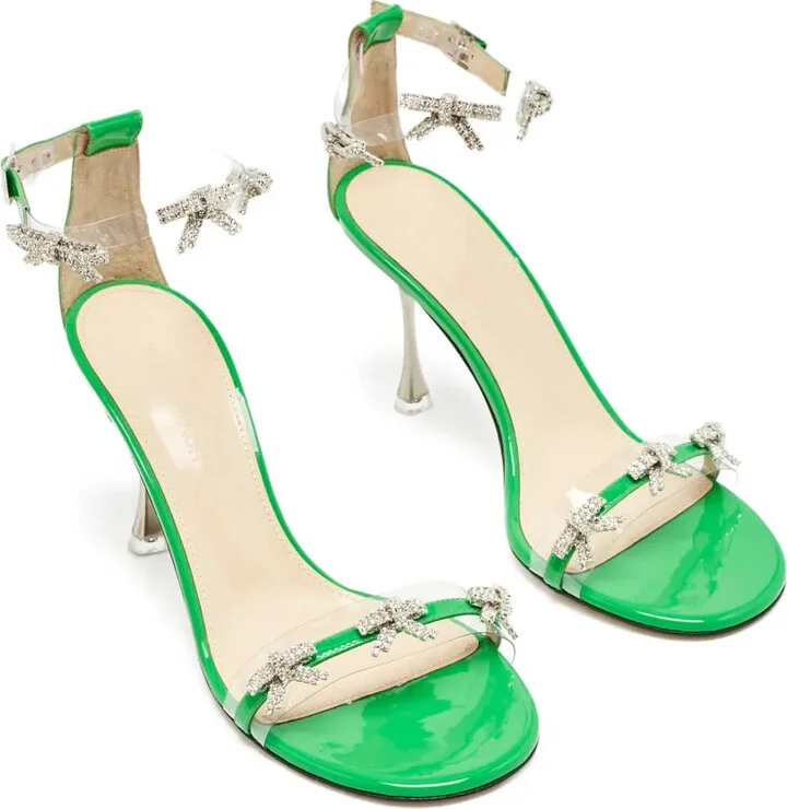 Pre-Owned 90mm Embellished Sandals - Image 2