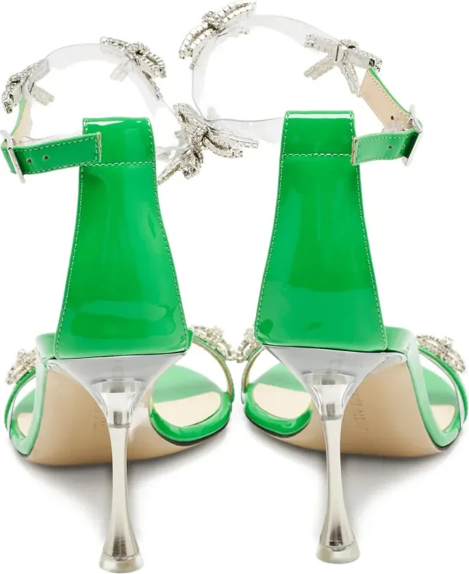 Pre-Owned 90mm Embellished Sandals - Image 3