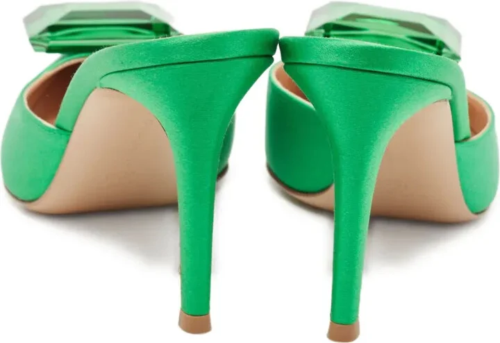 pre-owned 90mm Jaipur mules - Image 4