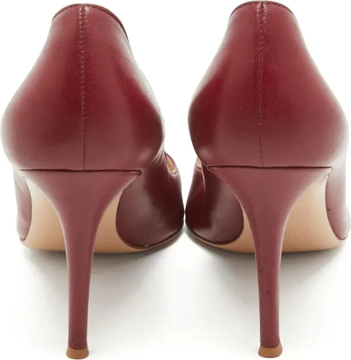 Pre-Owned 90mm Leather Pumps - Image 4