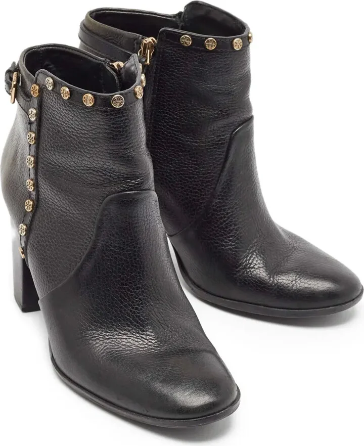 pre-owned 90mm Mae studded ankle boots - Image 2