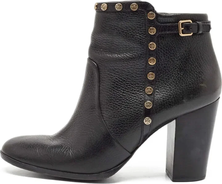 pre-owned 90mm Mae studded ankle boots