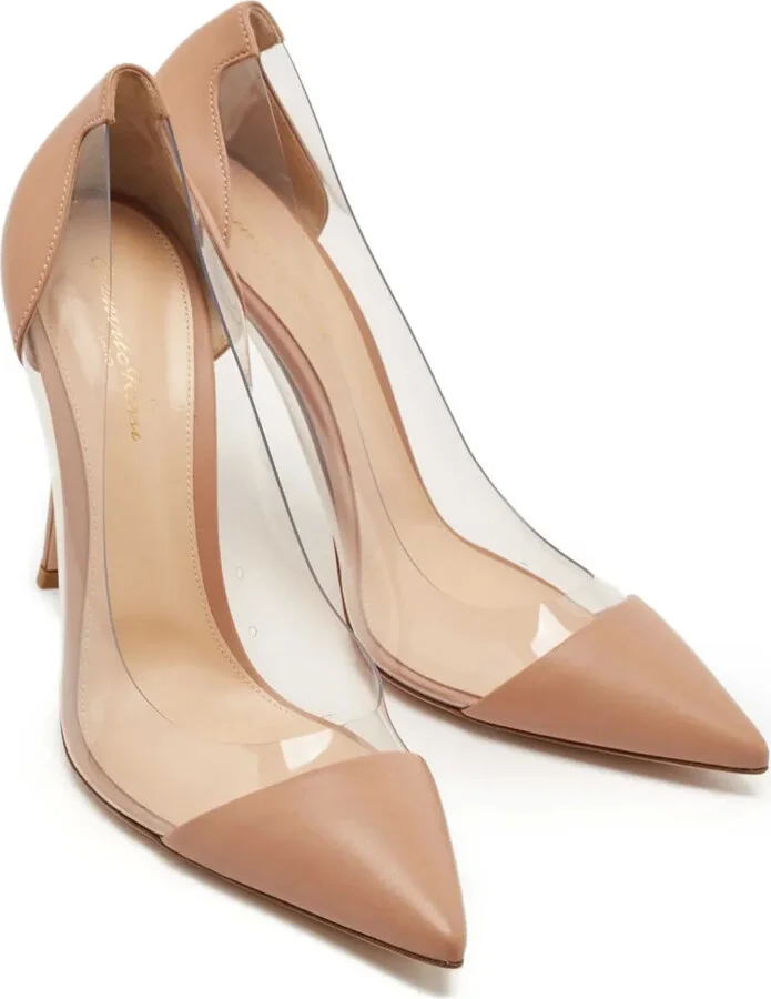 pre-owned 90mm Plexi leather shoes - Image 3