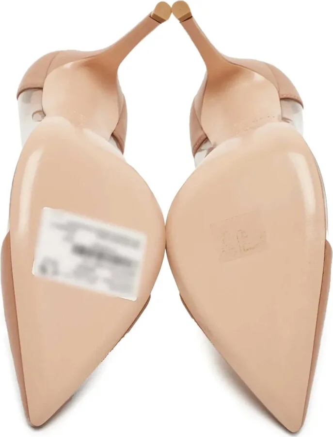 pre-owned 90mm Plexi leather shoes - Image 5