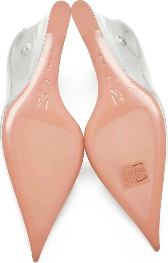 pre-owned 95mm Ane wedge pumps - Image 4