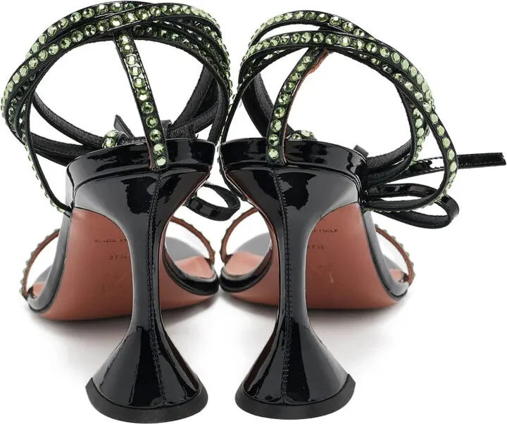 Pre-owned 95mm crystal-embellished sandals - Image 4