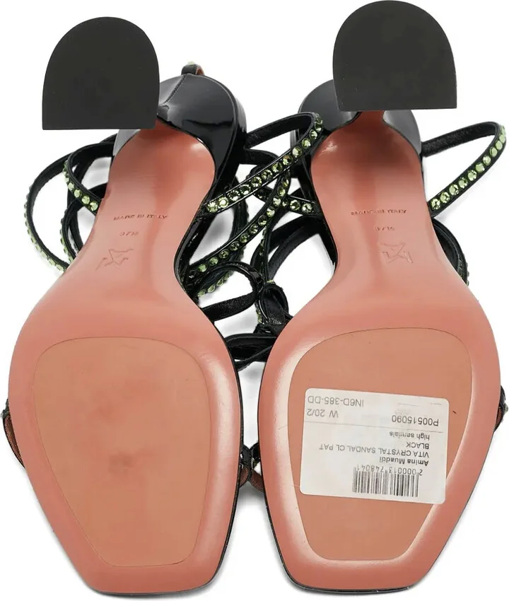Pre-owned 95mm crystal-embellished sandals - Image 5