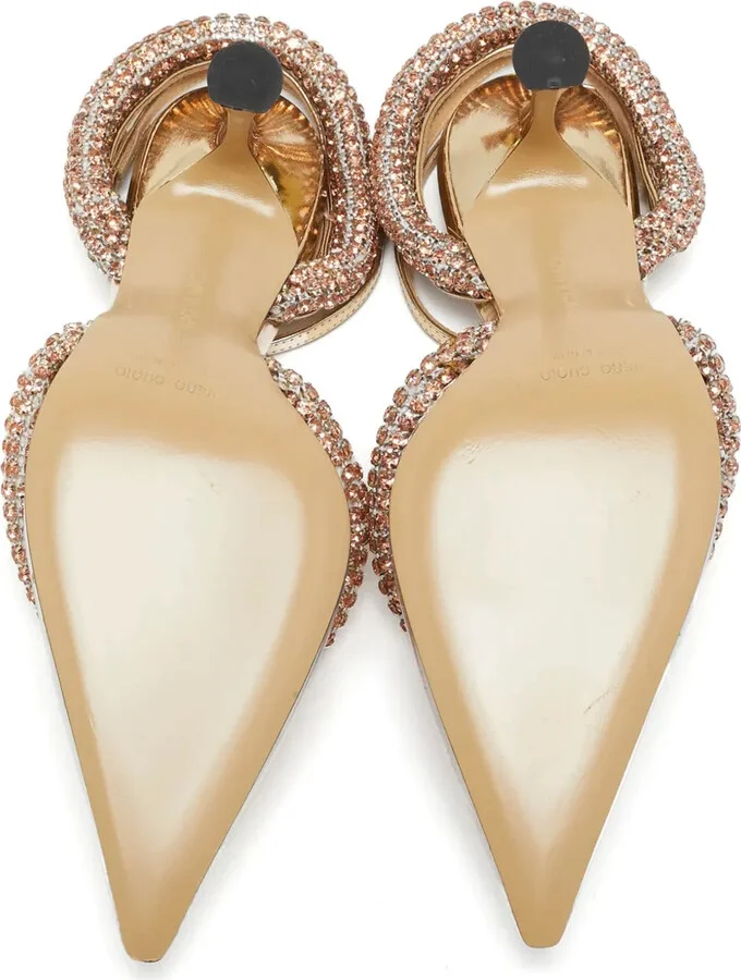 pre-owned 95mm Georgia pumps - Image 4