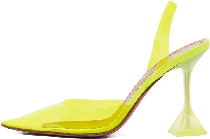 pre-owned 95mm Holli slingback pumps